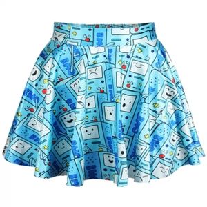BMO Adventure Time skater skirt